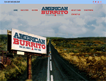 Tablet Screenshot of americanburrito.com